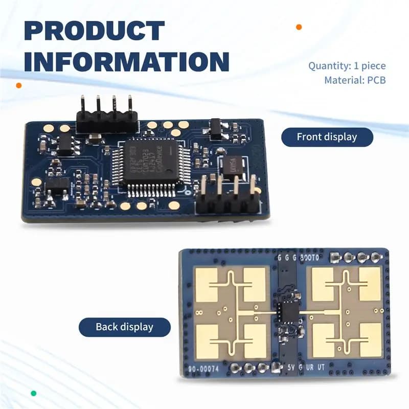 Y47A HLK-LD1125H 24G Stronfor g Penetration for Radar Module High Accuracy Consumer Electronics Motion Detection Sensor