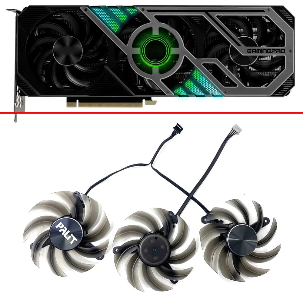 NEW Cooling Fan 85mm 4pin For PALIT RTX3090 3080 3070 3060 RTX 3060TI 3070TI 3080TI GamingPro video card fans
