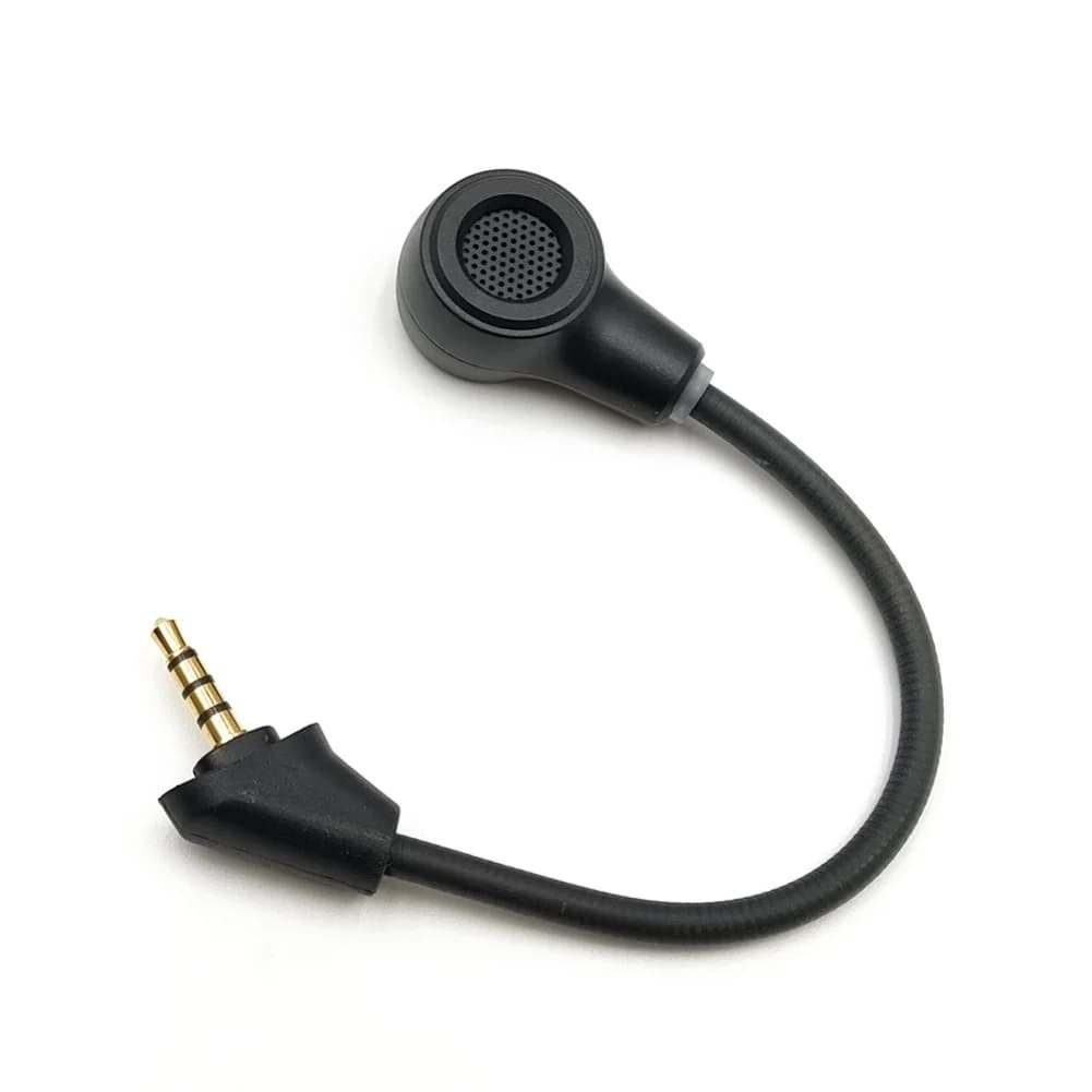 Wireless microphone with integrated light for Alpha Headphone Cloud Ideal for online games and meetings Black