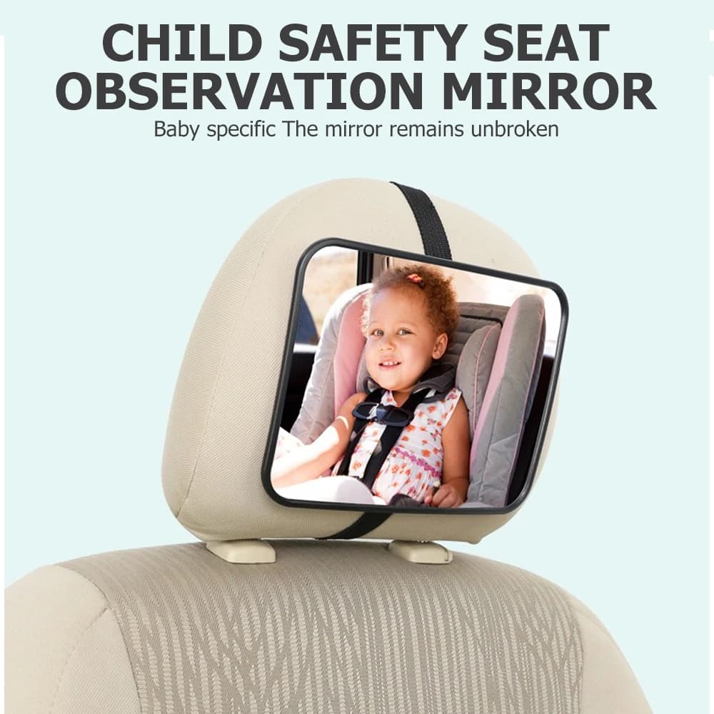 Specchietto Retrovisore per Auto per Bambini, Specchio di Sicurezza per Retromarcia, Monitor per Neonati, Specchio di Sicurezza per Bambini