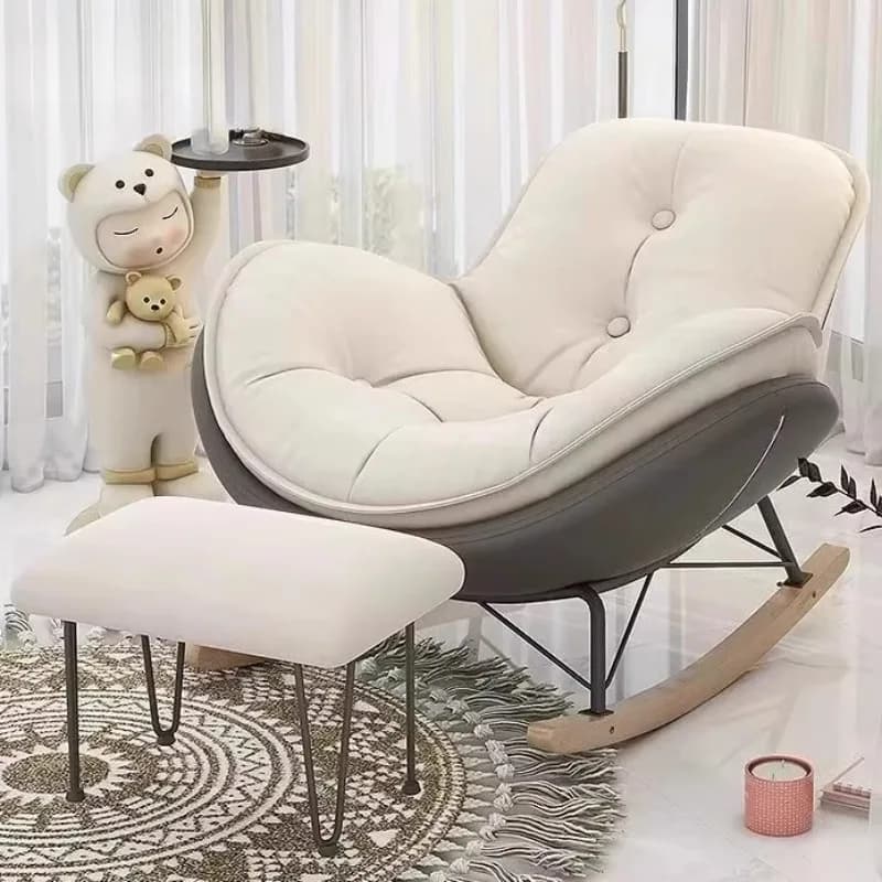 Poltrona da Gaming Accent Luxury Lazy Boy, Poltrona Nordica per Saloni, Poltrona Singola Moderna per Sala d'Attesa, Arredamento per Soggiorno