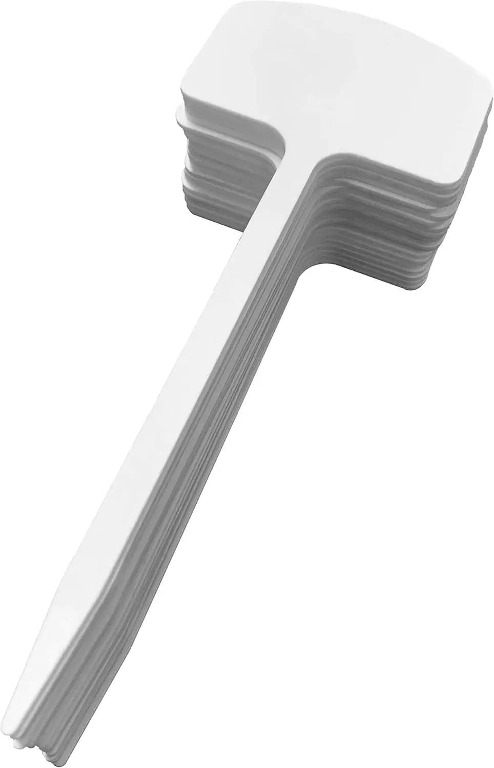 Etichette per Piante in Plastica Spessa a Forma di T, 20 Pezzi 6x2.6 Pollici, Targhette Impermeabili per Vasi da Vivaio, Riutilizzabili e Facili da Scrivere