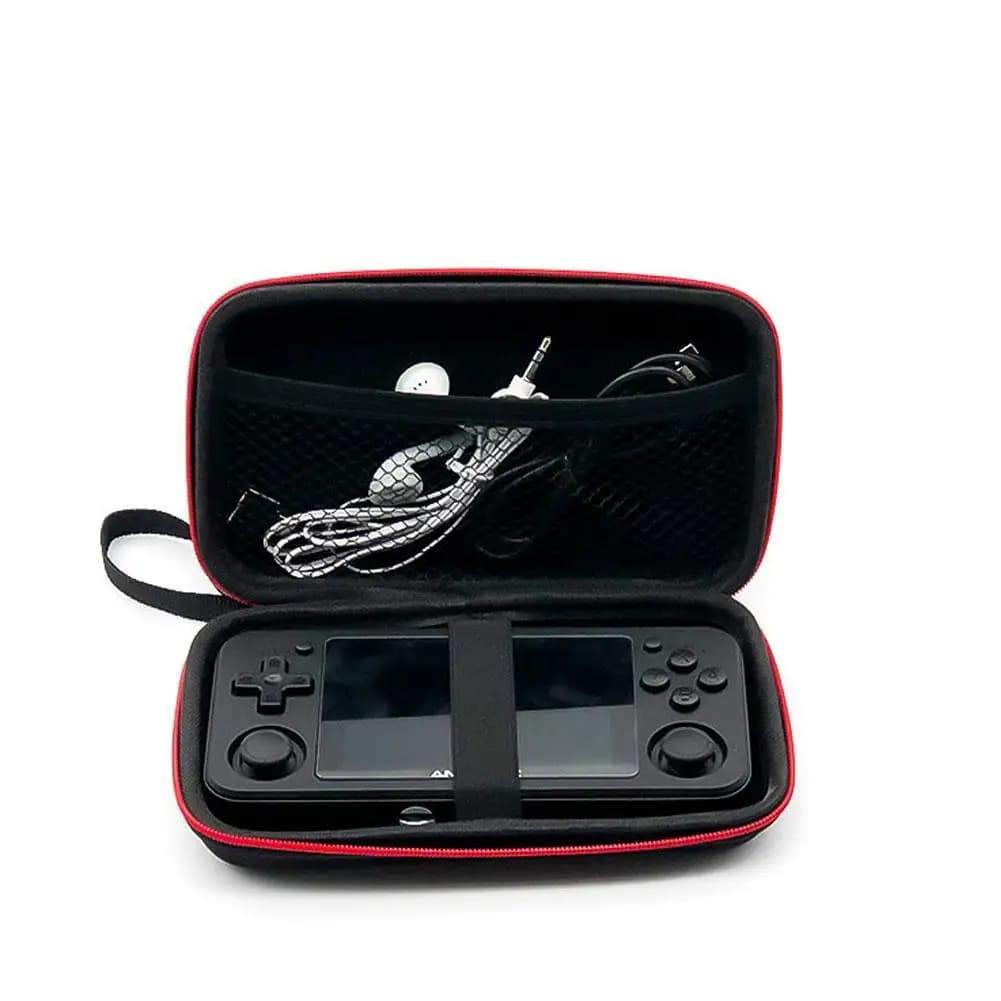 Custodia portatile per Console di gioco portatile per RGB30/RG405V RG35XX H custodia nera per il trasporto Organizer antiurto accessori per giochi