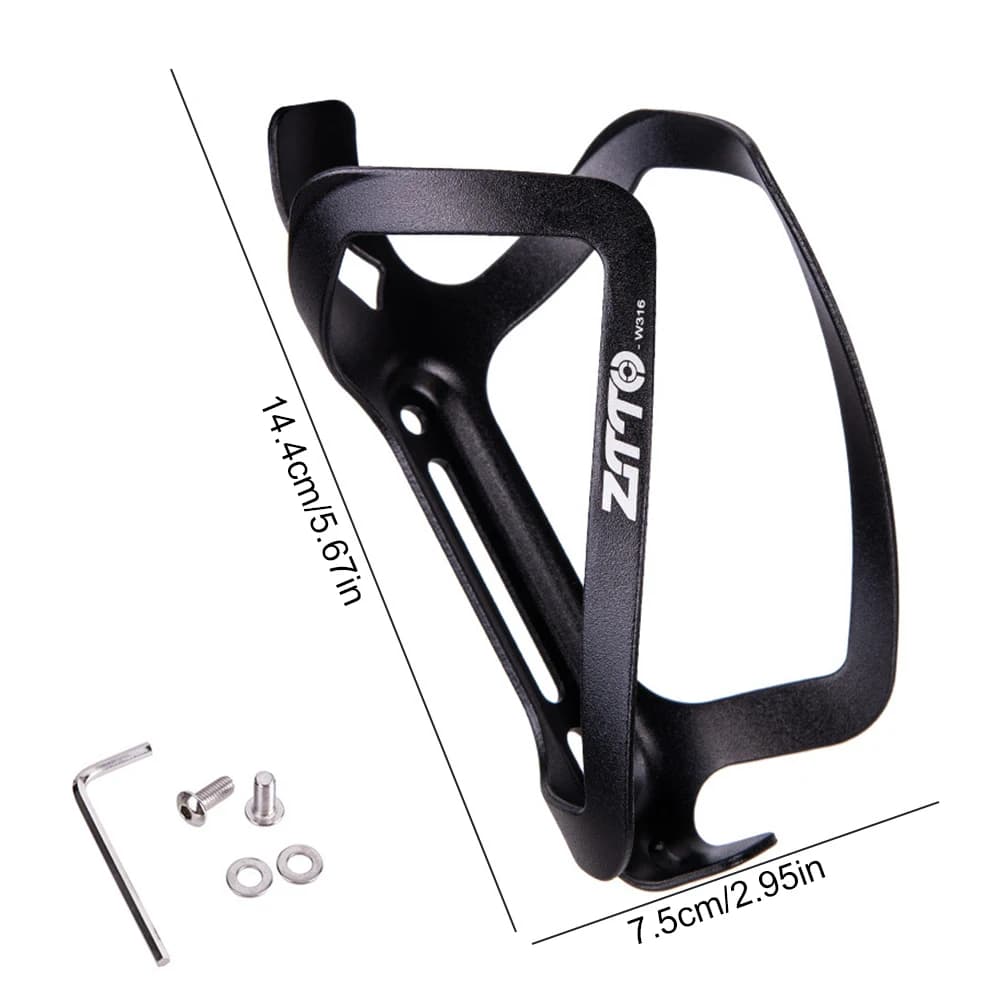Aluminum Alloy Cycling Bottle Holder, Cycling Neck Support, Wear Resistant, Lightweight, For Outdoor Sports