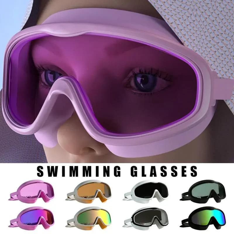New swimming glasses swimming glasses for adults swimming glasses adjustable swimming glasses for clear vision professional fitness tool for training
