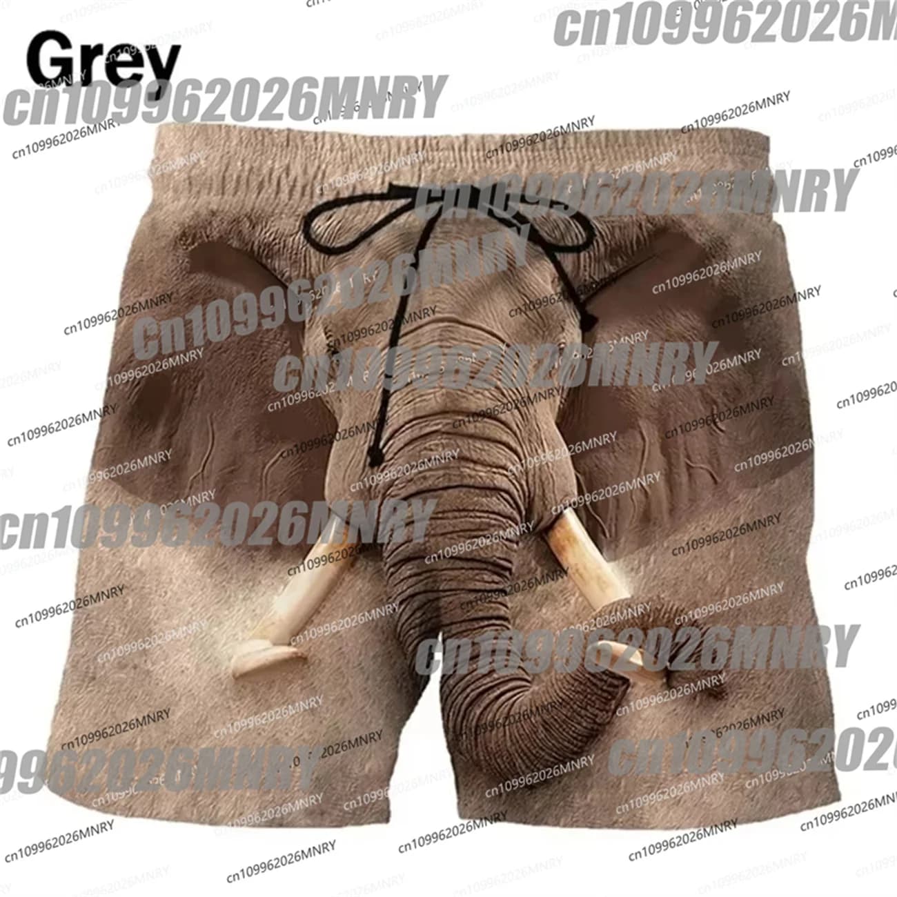 3D Funny Elephant Animal Print Beach Shorts For Men Women cycling Hawaiian Surf Board Short Pants Kids Quick Dry Gym Swim Trunks