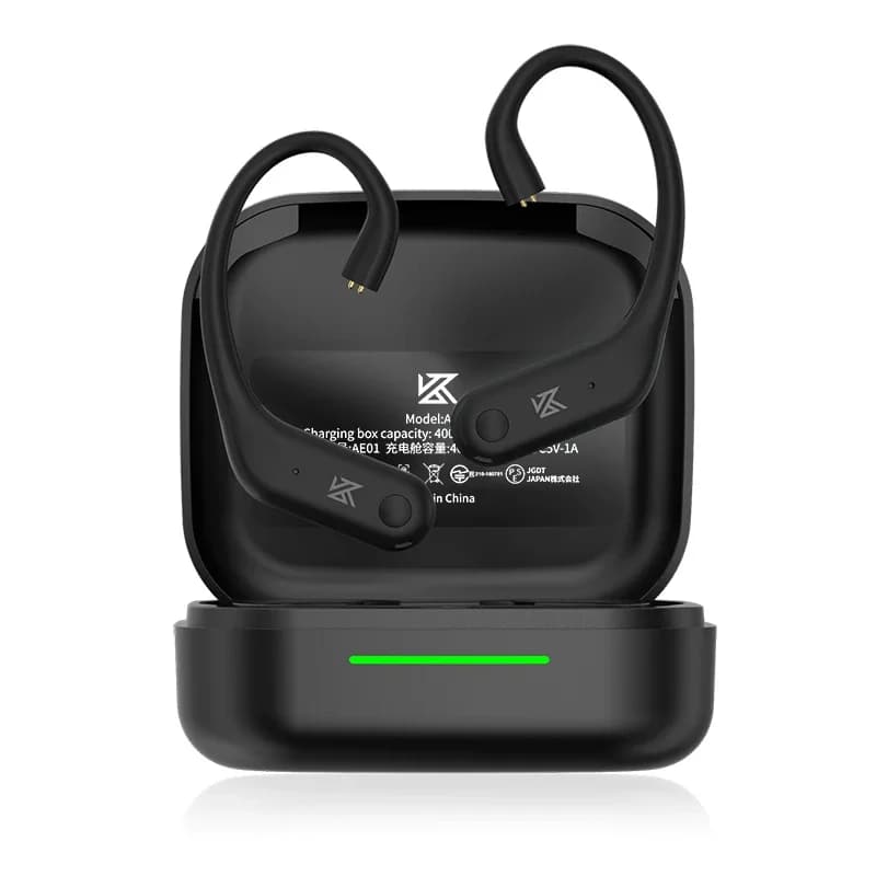 KZ AE01 Cavo di aggiornamento con gancio per l'orecchio wireless Compatibile con Bluetooth 5.4 Auricolari musicali HIFI Cavo connettore PIN C con custodia di ricarica
