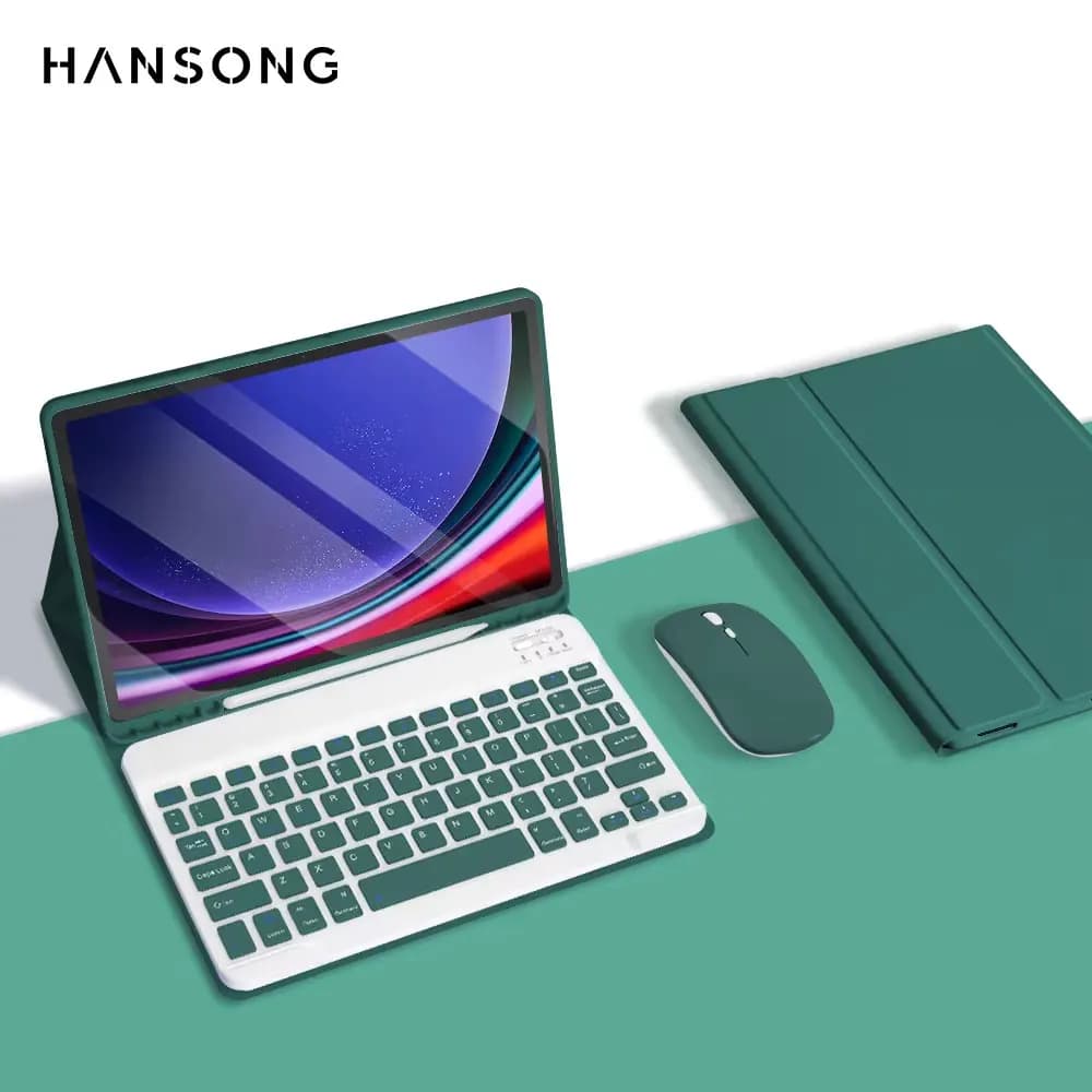 Per la vendita della custodia della tastiera del tablet Samsung per s6 lite 10.4 "S7 11" S8 11 "S7 Plus S7 FE S8 Plus 12.4" A8 10.5 "A7 10.4" Tablet Cover