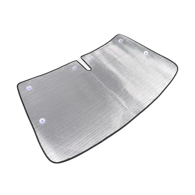 Foglio di alluminio Argento Parabrezza anteriore per auto Parasole Protezione solare Visiera Parasole per Honda Pilot 03-08 Accessori interni per auto