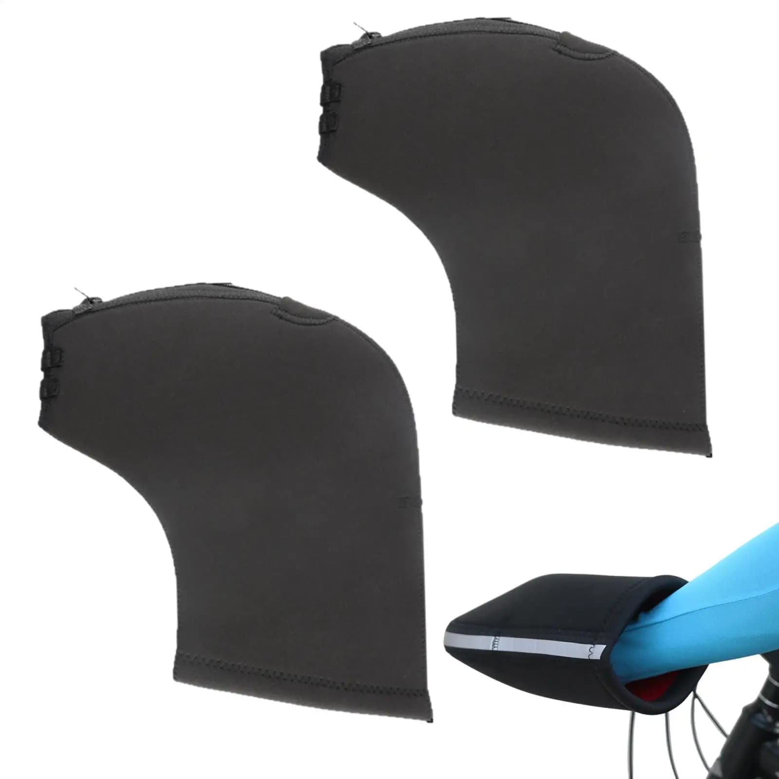 Guanti da manubrio per bici Protezione invernale Coprimanubrio per mountain bike traspirante antivento per ciclismo a lunga distanza