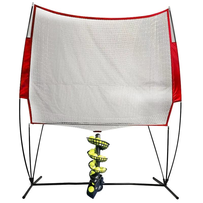 Factory Direct Sales Price Portable Tennis Ball Feeder Tennis System Automatic Throwing Tennis Training Machine