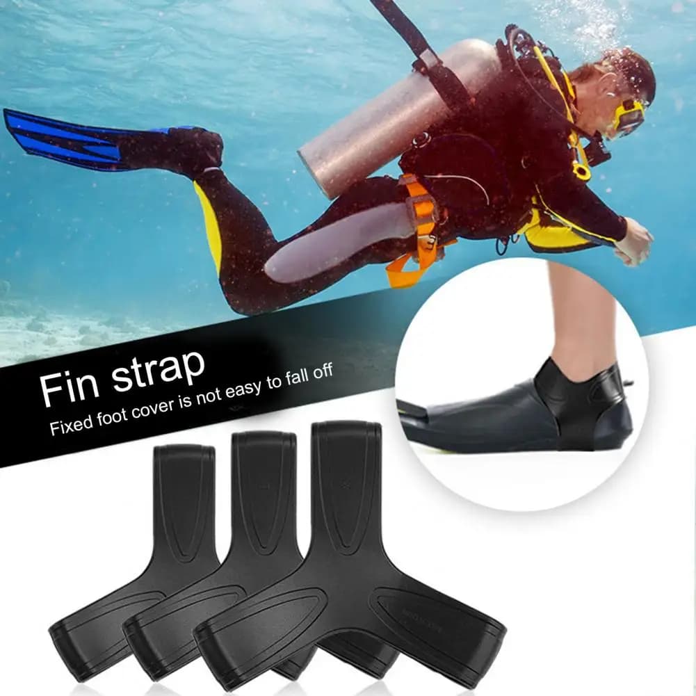 1 pair of foot fins, fins, straps, swimming, snorkeling, scuba diving, fins for feet, keeps Плаlukщий Плав...... )