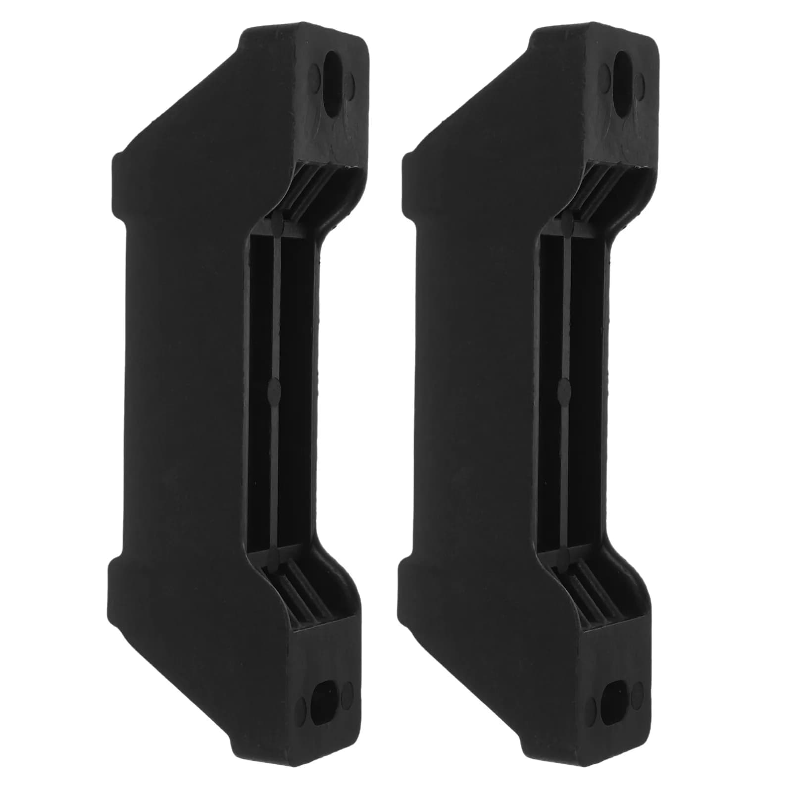 2 Pezzi Pattini Scorrevoli per Poggiapiedi Sedia, Ricambi in Plastica Resistente per Sedia da Ufficio e Gaming, Cuscinetto Scorrevole Liscio
