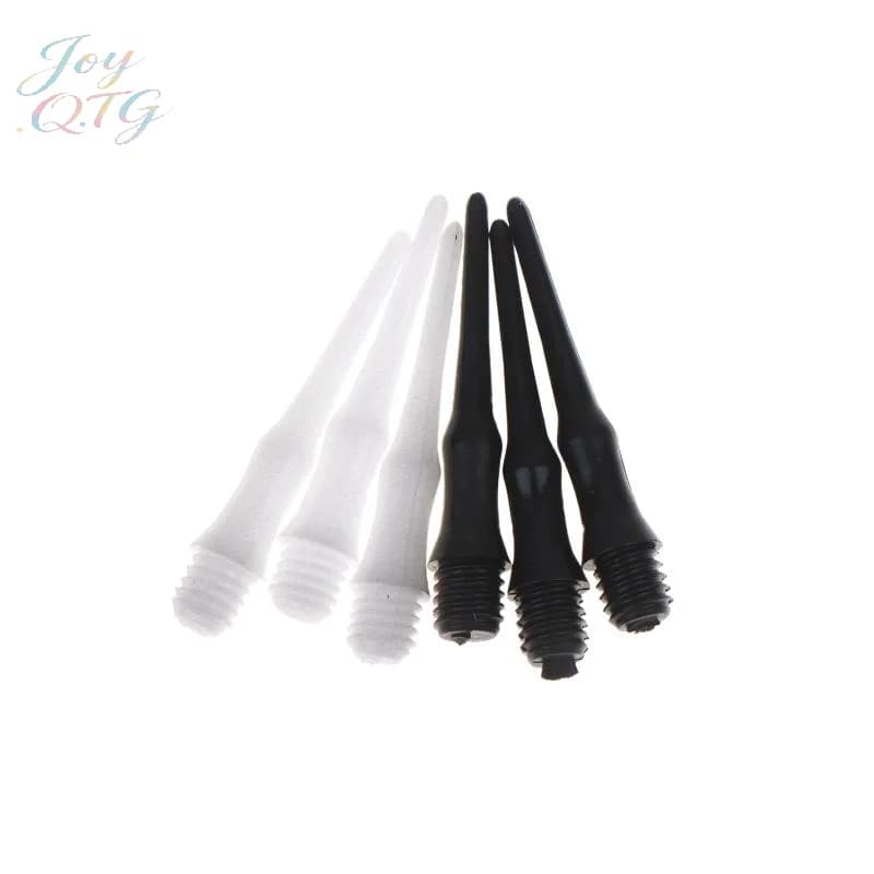 Premium Plastic Dart Tips Soft Stubby Points and Unbreakable Shafts for Home Bar Game Room