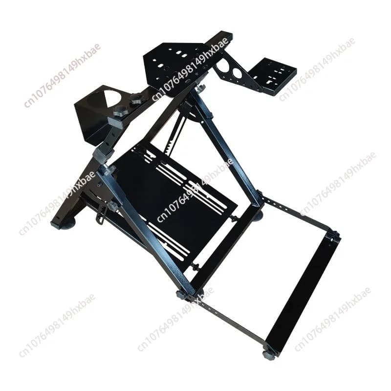 New X-shaped stand foldable gaming office swivel chair rear adjustable fixture racing simulator stand