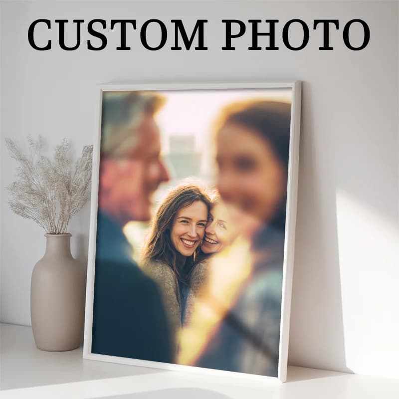 1 collage di opere d'arte da parete con foto personalizzate per trasformare le tue foto in un'arte da parete con cornice straordinaria, foto stampate digitalmente su tela