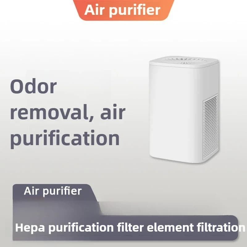 Purificatore d'Aria USB Portatile per Casa e Ufficio, Rimuove Formaldeide e Fumo, con Carbone Attivo per Grandi Aree