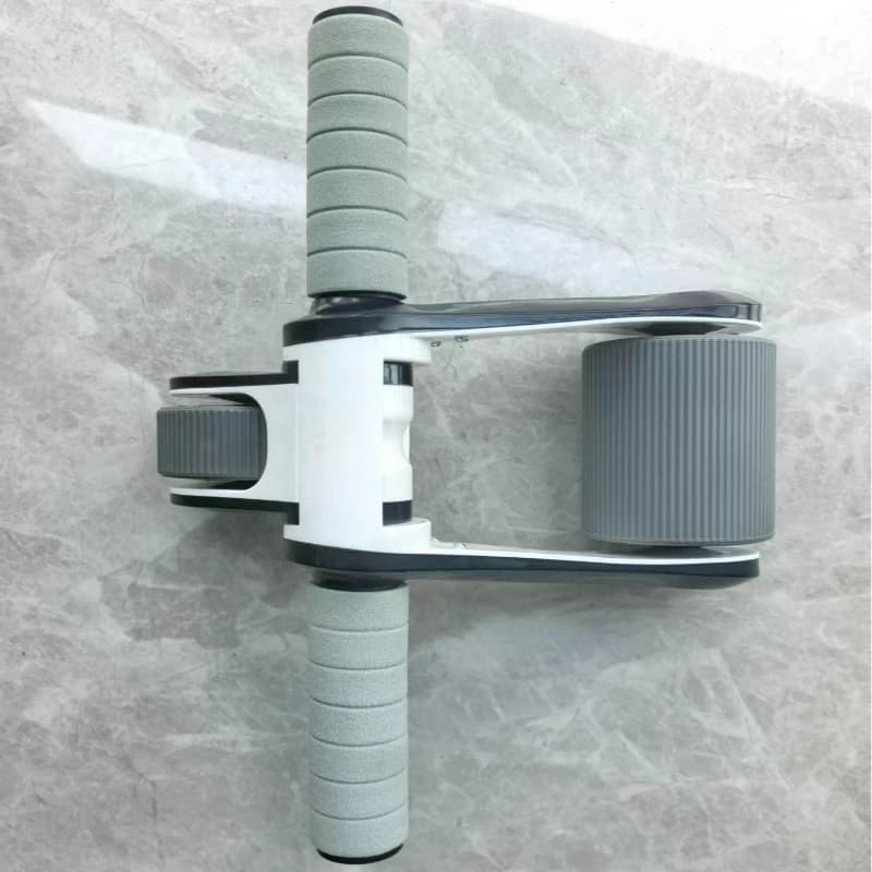 Foldable Ab Roller Silent Double Wheel Bearings Abdominal Muscle Wheel Home Gym Core Training Fitness Workout Equipment