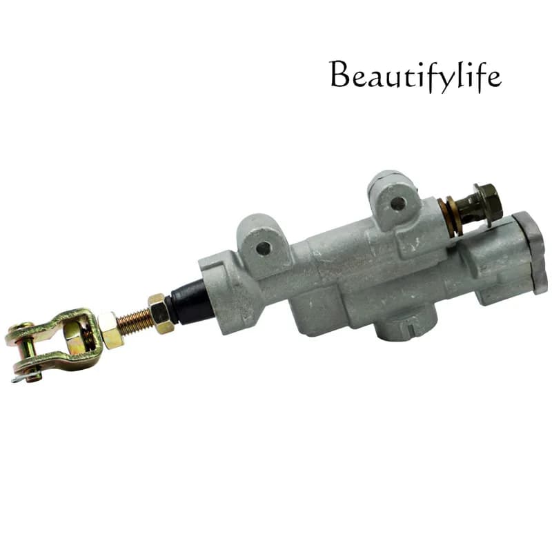 YJ Silver Rear Brake Master Cylinder One Word Pump For CRF450R CRF CQR KAYO Baicai Dirt Bike Disc Brake