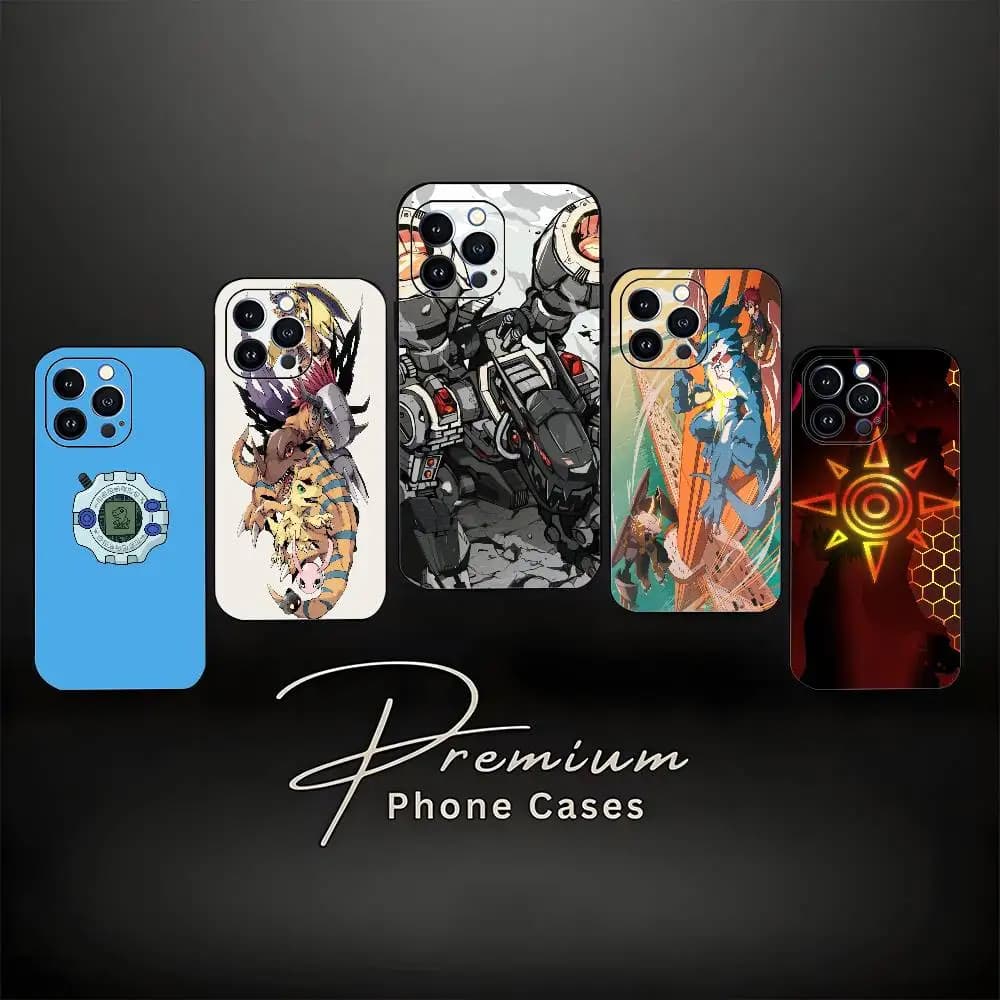Custodia per telefono Cartoon D-Digimon per iPhone 17,16,15,14,13,12,11,Pro Max, XS, X, XR, SE, Mini, 8,7, Cover morbida in silicone nero