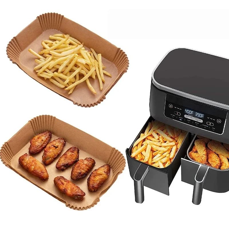Oil-resistant Microwave BBQ Carpet Air Fryer Disposable Card Dispenser Kitchen Mat Oil-resistant Microwave Oven Accessories Easy to clean for Airfryer