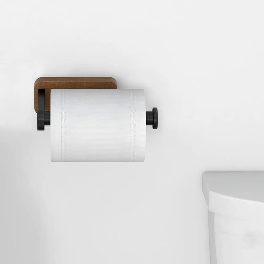 Creativo in lega di alluminio per bagno, montaggio a parete, portarotolo di carta, portarotolo per carta igienica, portarotolo per fazzoletti
