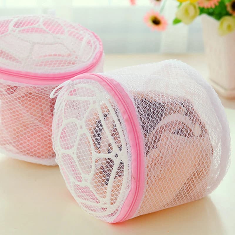 1Pc Underwear Washing Mesh Clothing Organizer Washing Bag Useful Mesh Net Bra Socks Wash Bag Zipper Laundry Bag.