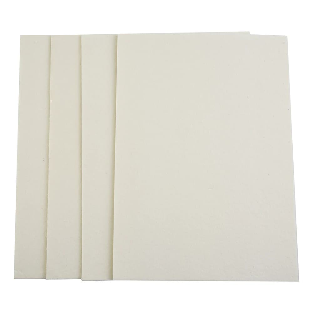 2/4 pezzi A4 3mm guarnizione in vetro per camino tubo di scarico forno materiale sigillante fibra ceramica bruciatore a legna porte guarnizione 210mm × 297mm