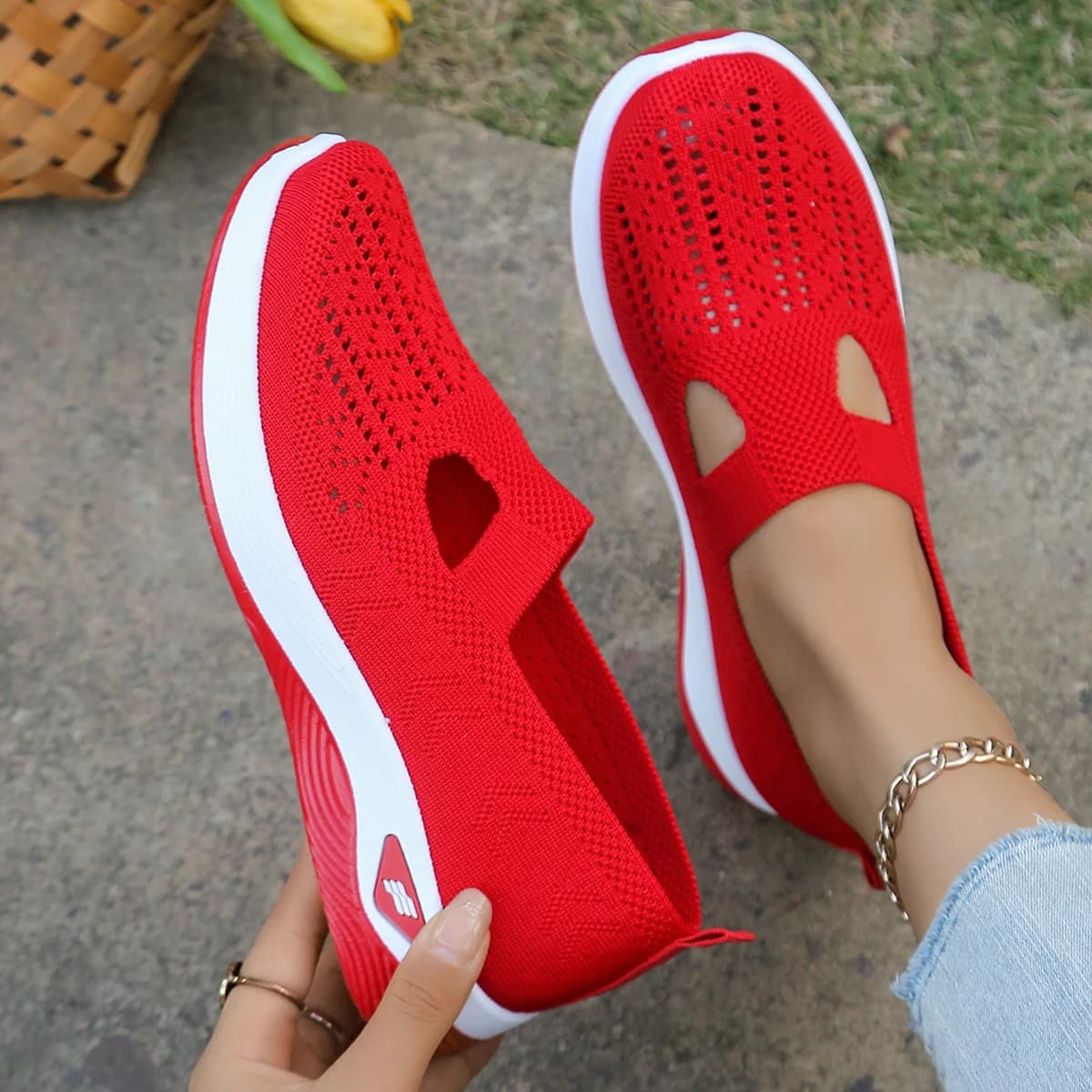 Scarpe da ginnastica da donna traspiranti, scarpe basse in rete con suola morbida e leggera, scarpe da donna, scarpe estive da donna, scarpe con spedizione gratuita