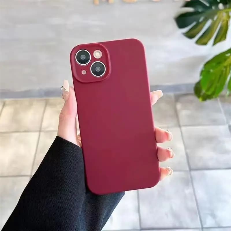 Liquid Silicone Case For iPhone 13 14 15 Plus 13 Pro Max 12 mini 11 12Pro 14Pro 13Pro 15Pro Max Phone Cover Case