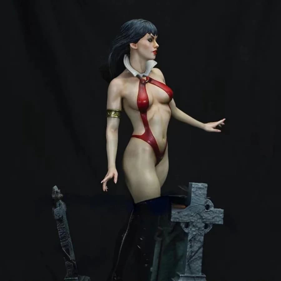 Sexy Ghost Queen Fanyina Kit modello di assemblaggio di Figure in resina in scala 1/24 non verniciato spedizione gratuita