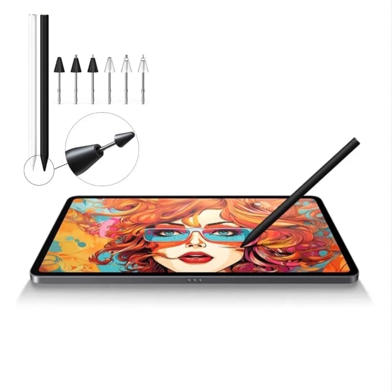 1PCS Metallo Intelligente Penna Stilo Pennino Sostituibile Ad Alta Sensibilità Scrittura Disegno Tablet Matita Punta Accessori Per Mi Pad 6 6pro