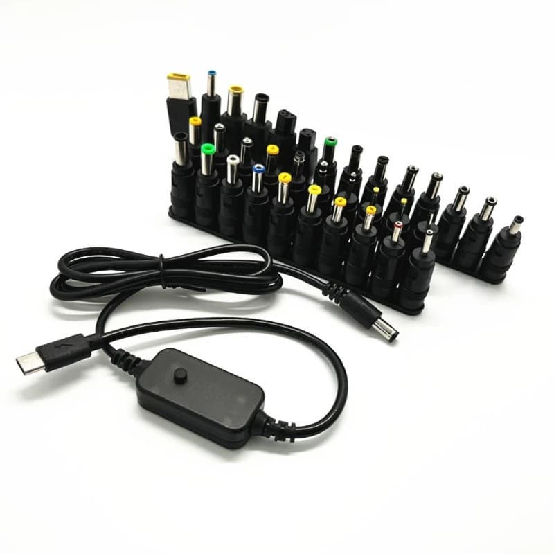 100W tipo C adattatore di alimentazione cc connettore Jack USB tipo C a cavo di ricarica rapida universale per Laptop Lenovo Asus Hp Acer