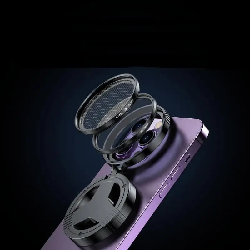 Livella il tuo telefono Magsafe 16: kit filtro CPL e clip per fotocamera polarizzatore circolare magnetico