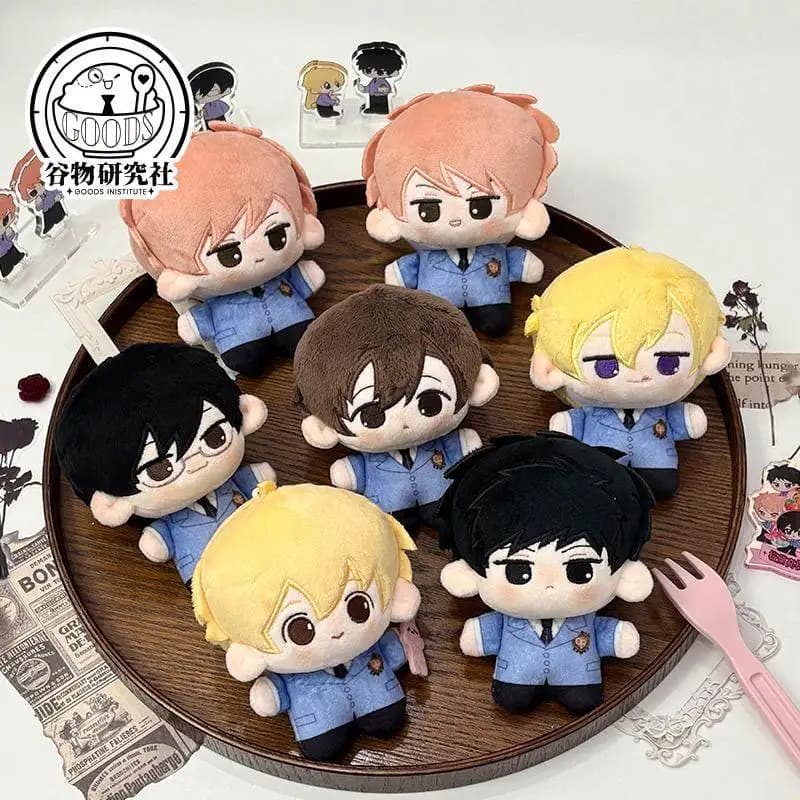 Peluche in cotone da 10 cm Ouran High School Host Club, accessorio anime, ciondolo decorativo per zaino, regalo di compleanno per i fan, giocattoli di peluche