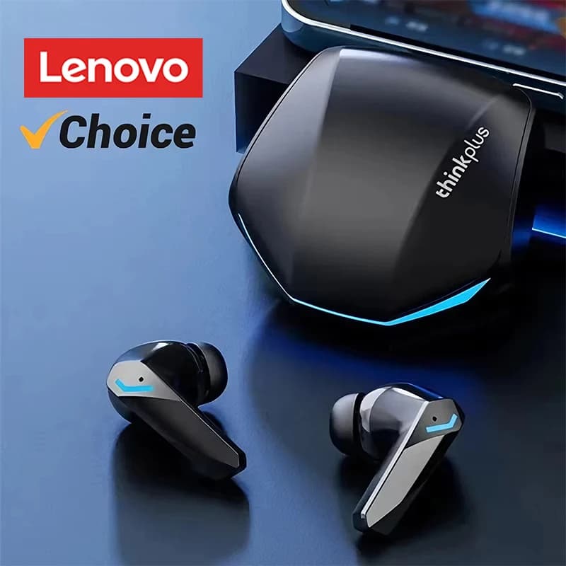 Lenovo GM2 Pro Bluetooth Gaming Headphones 5.3 Dual Mode HD Sports Headphones Calls with Noise Reduction Audiophones with Microphones Musical earphones