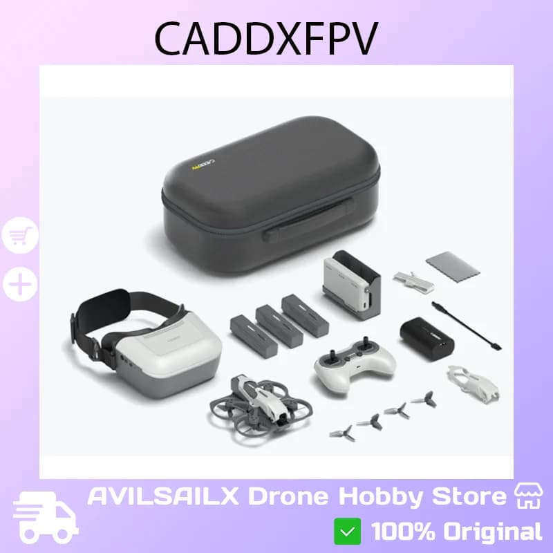 Kit Drone FPV Digitale HD CADDX Protos, Esperienza di Volo Immersiva, Drone da Corsa RC Quadricottero