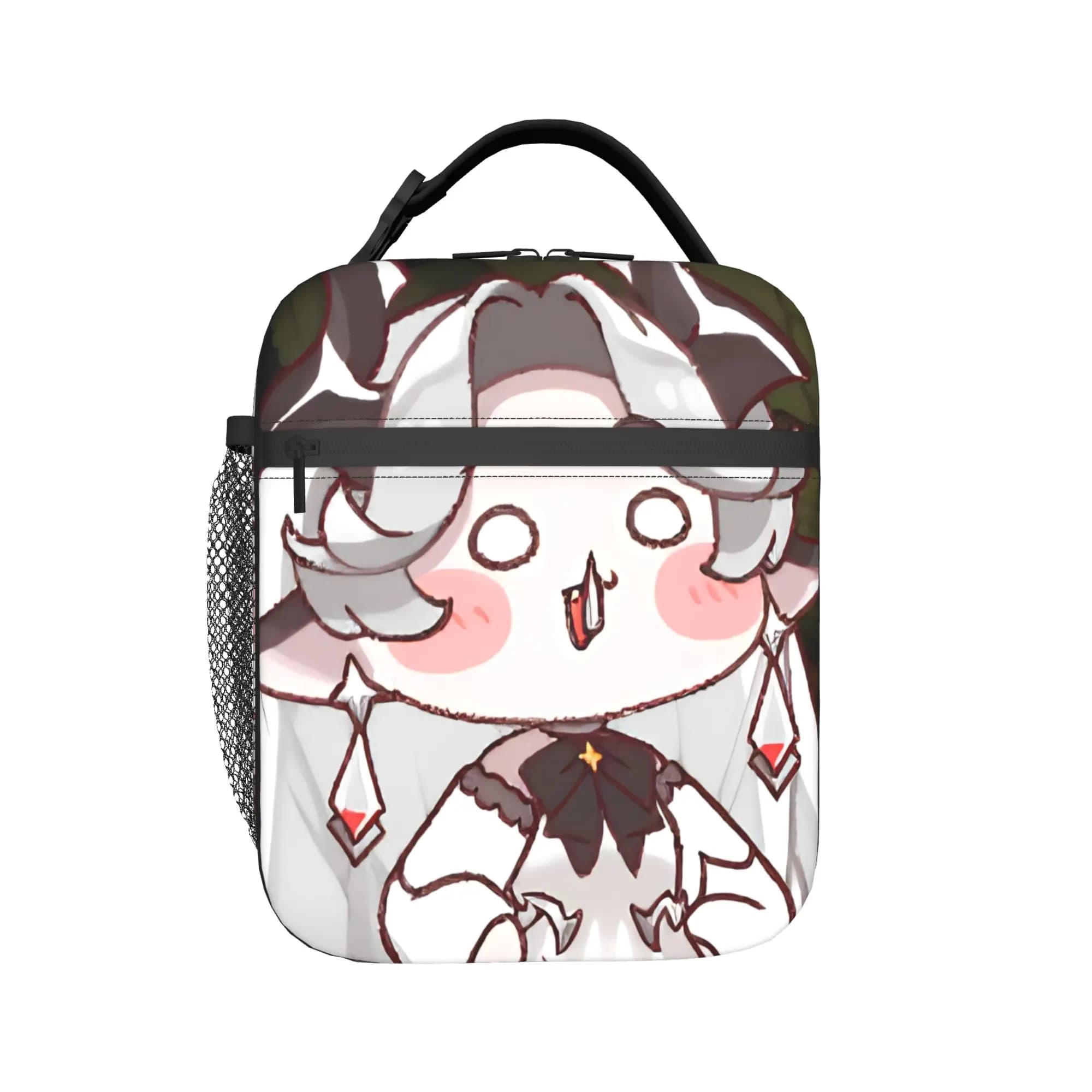 Trickcal C-Chibi Go Games Accessori Borsa termica per il pranzo, per contenere alimenti da viaggio, contenitori termici portatili per il pranzo