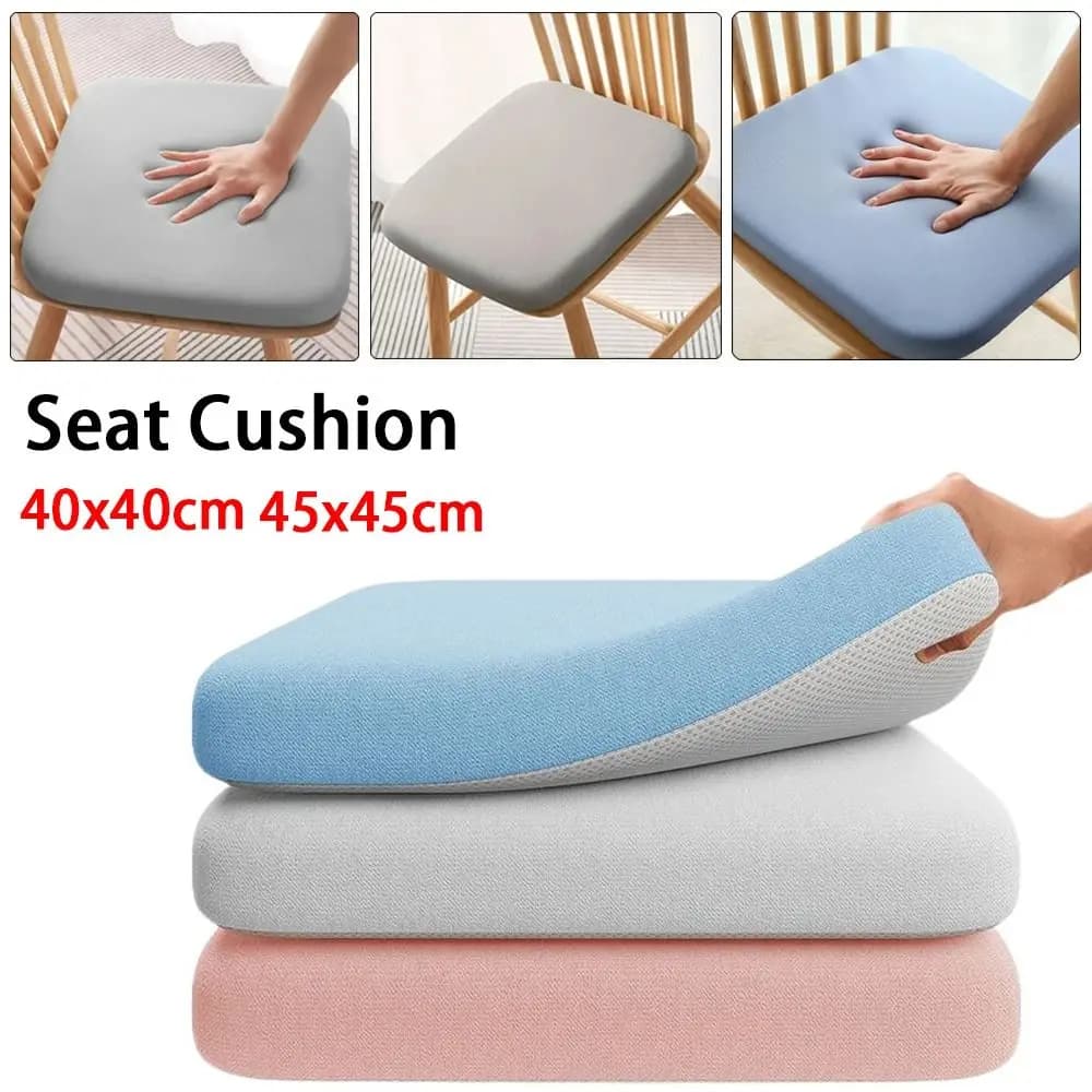 Cuscino del sedile spesso 4 cm Cuscino per sedia da ufficio ultra morbido e traspirante Cuscino in memory foam per rimbalzo