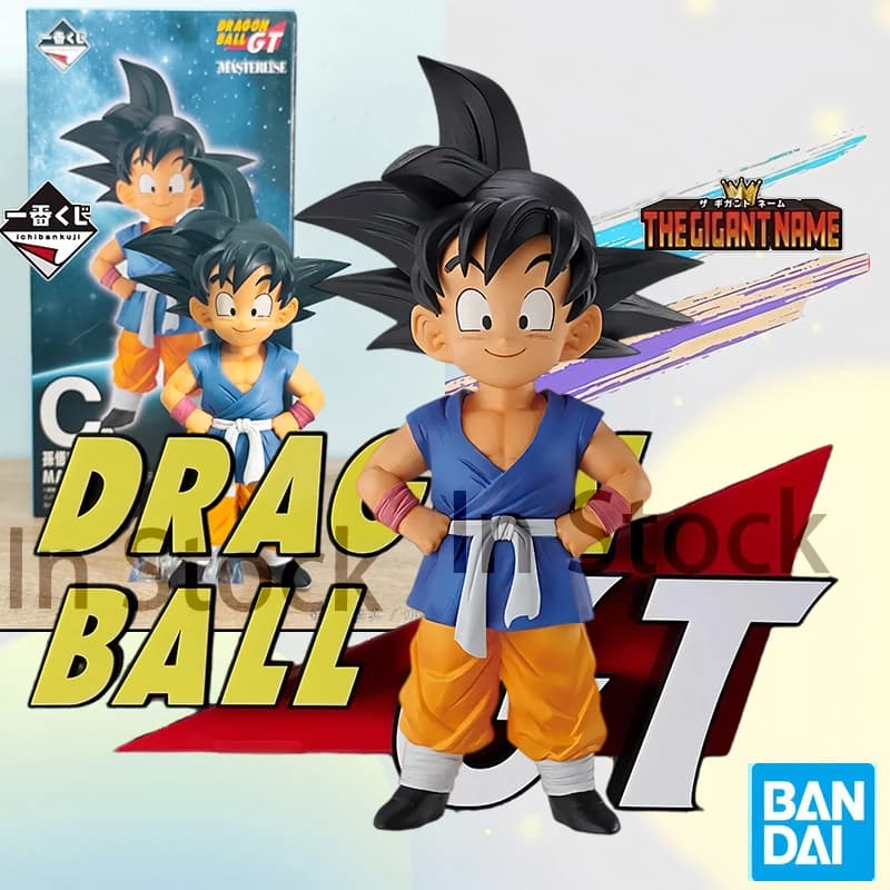 Original Bandai Spirits Ichiban Kuji Dragon Ball Gt Masterlise Plus Son Gokuu F Prize Anime Figure Statue Collect Toy Gift