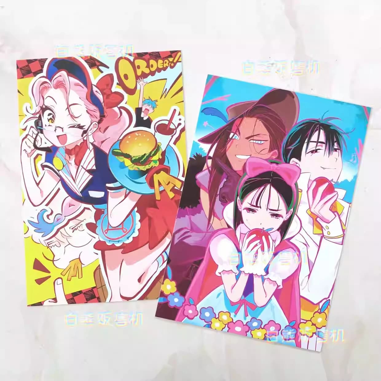 Autentica Cartolina Anime Alien Stage con Ivan Till, Mizi, Sua, Luka, Hyuna, Accessori per Cosplay, Carta da Collezione, Ornamento, Regalo di Natale