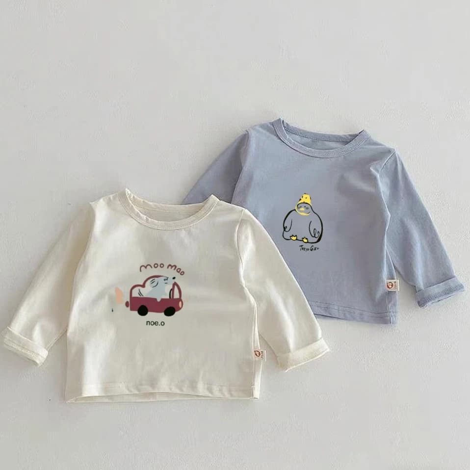 T-shirt a maniche lunghe per bambini semplici in tinta unita Autunno Nuovi vestiti per bambini Girocollo Pullover Camicia base Top Camicetta per bambina
