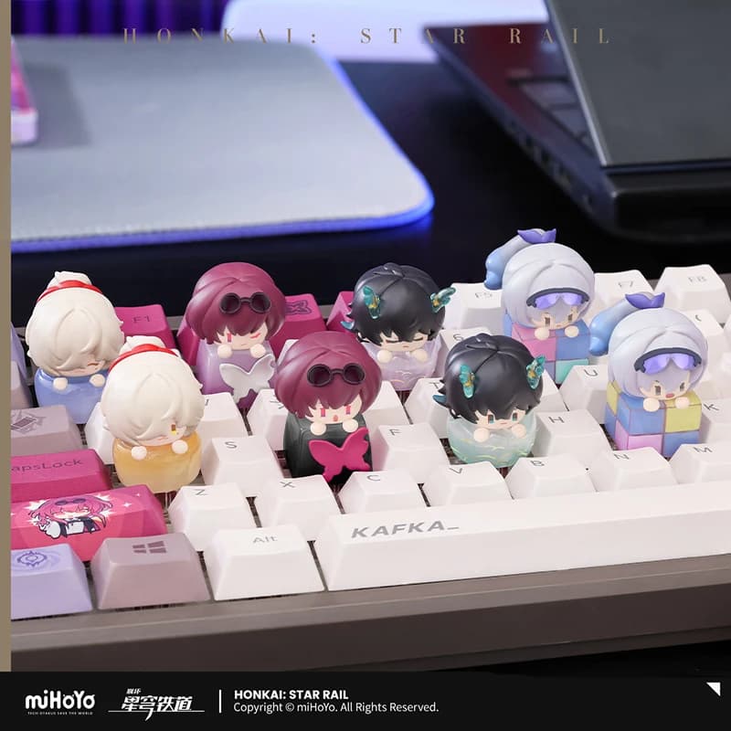 miHoYo Honkai Star Rail Finger Tip Keycap Blind Box Series 1 Fashion Custom Mechanical Keyboard Covers