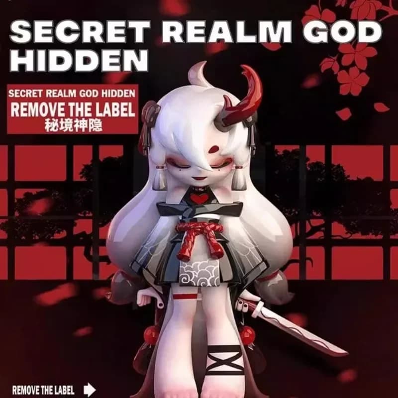 Yandere Girls Gen.2 Scatola cieca Rimuovi la serie di etichette Moda Stile gotico Anime Figura Modello di bambola Giocattoli Decorazioni per la tavola da scrivania Regali