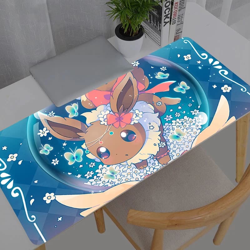 Tappetino per Mouse da Gaming Varmilo, Accessori per Computer, Anime Pokemon Pikachu, Tappeto XXL per Scrivania, Mousepad
