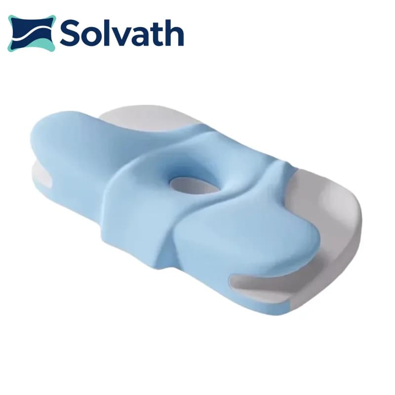 Cuscino per il corpo in memory foam 100 TC, non rettangolare, per letto e viaggio, Berserk