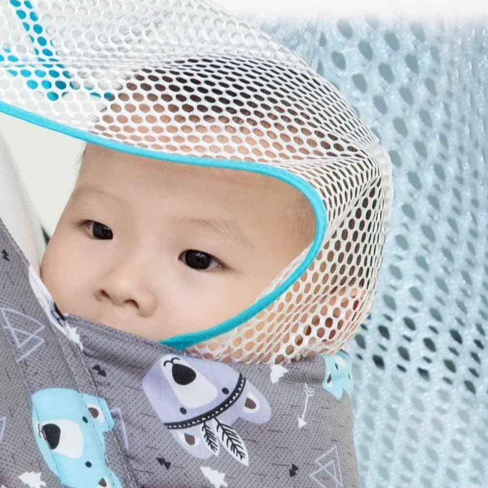 Multifunction Baby Wrap Carrier Infant Kangaroo Bag Newborn Front Holding Infant Backpacks Mesh Infant Nursing Cover