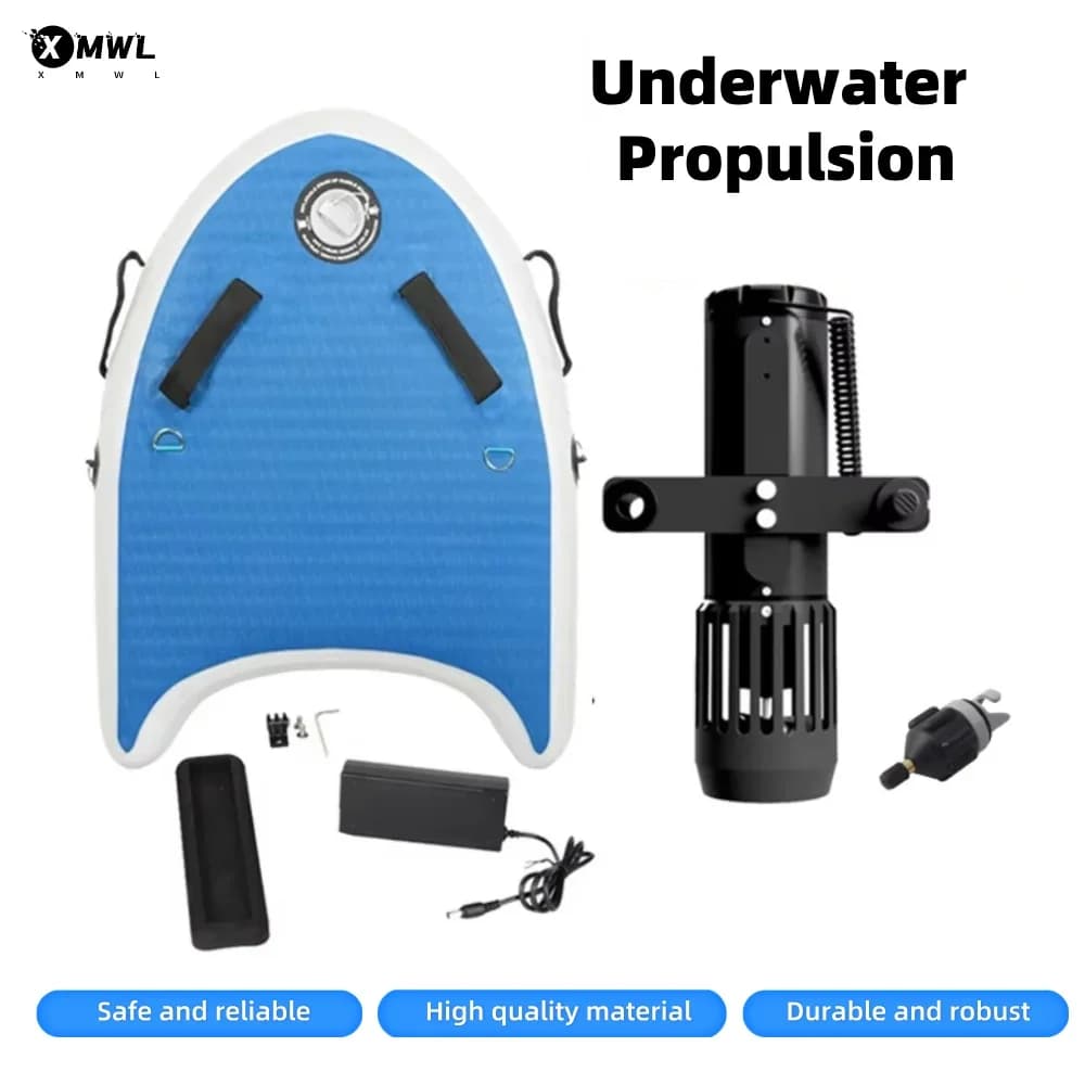 Scooter Subacqueo, Attrezzatura per Immersioni, Motore per Paddleboard, per Appassionati di Snorkeling, Nuoto e Immersioni