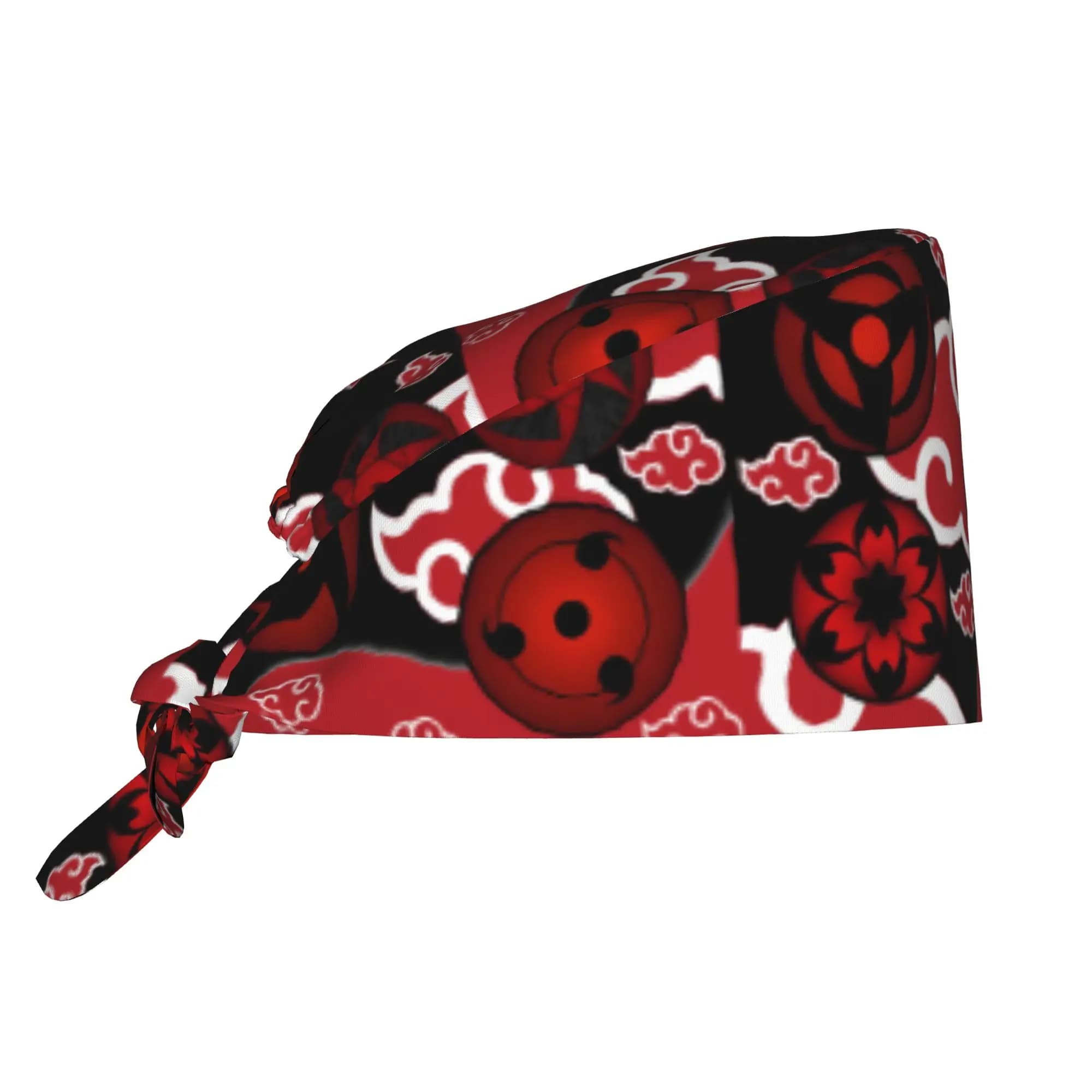 Cappello da Lavoro Personalizzato U-Uchihaes Sasuke, Stile Manga Giapponese, per Uomini e Donne, Cappello Chirurgico, Berretto per Infermieri, Dottori, Chirurghi, Cappello da Chef