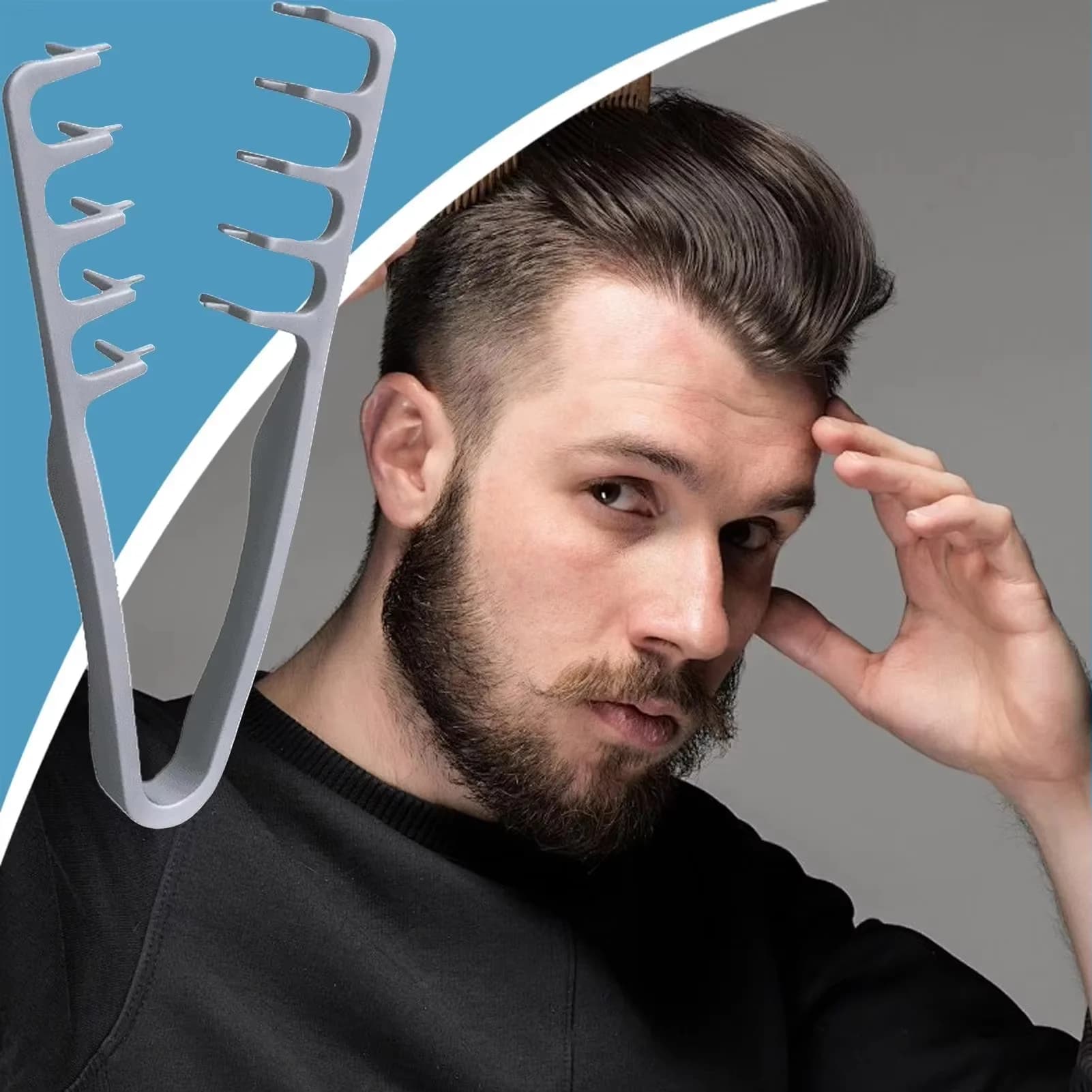 Plastic ABS Styling Tool for Normal Hair, Natural Effect for Lifting and Root Cover